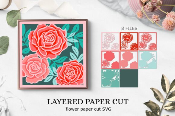 Download Flowers Paper Cutting File / Flower Svg - Flowers paper cutting file Collection