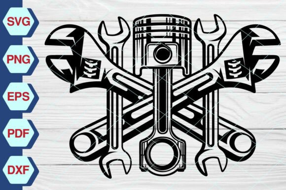 Download Mechanic Tools SVG, Repair Tools -EP-323 - Mechanic tools svg Collection