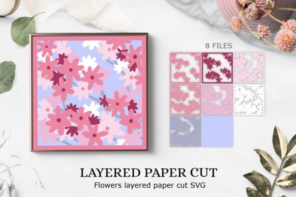 Download Flowers Paper Cutting File / Flower Svg - Flowers paper cutting file Collection